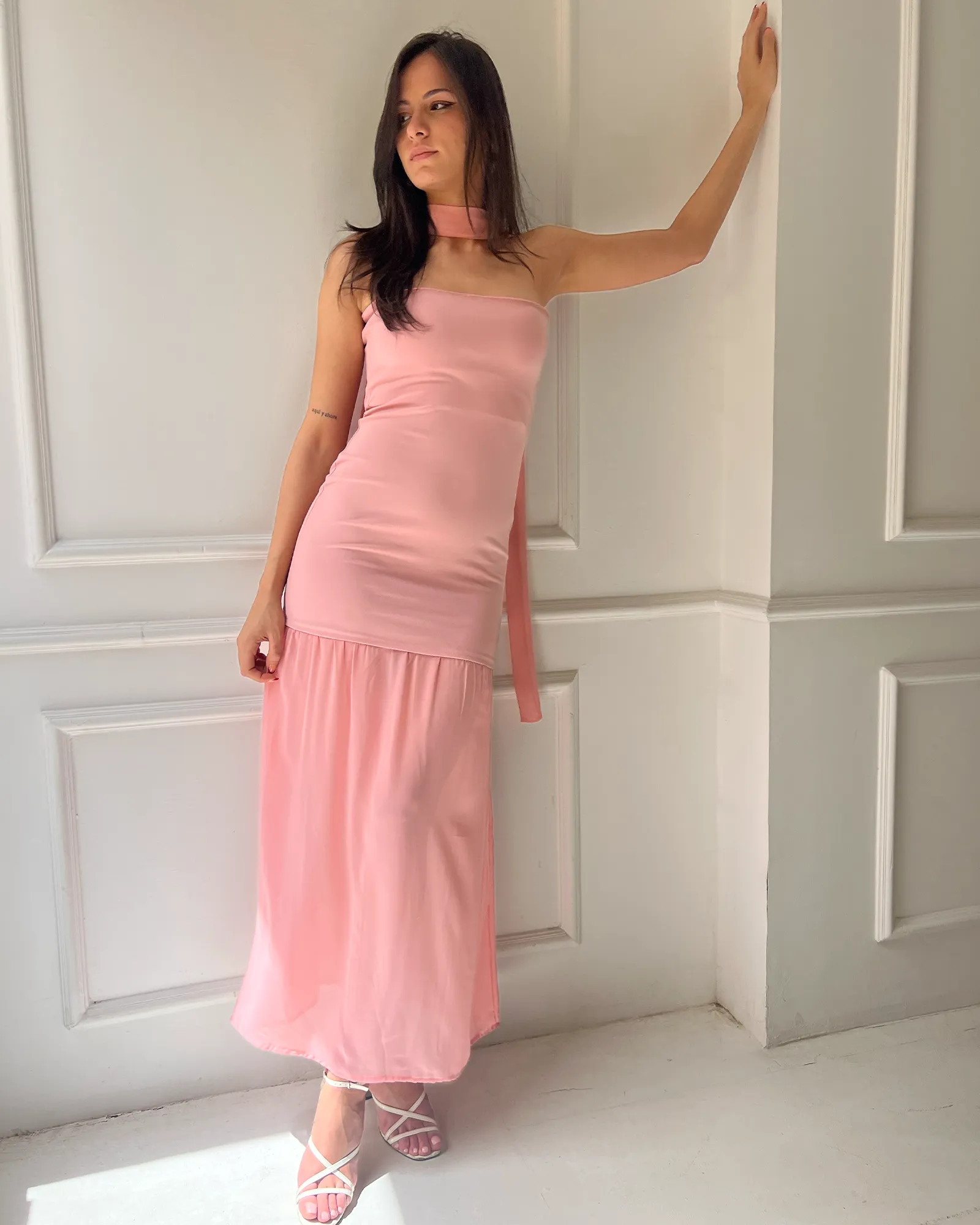 Pink Tube Dress