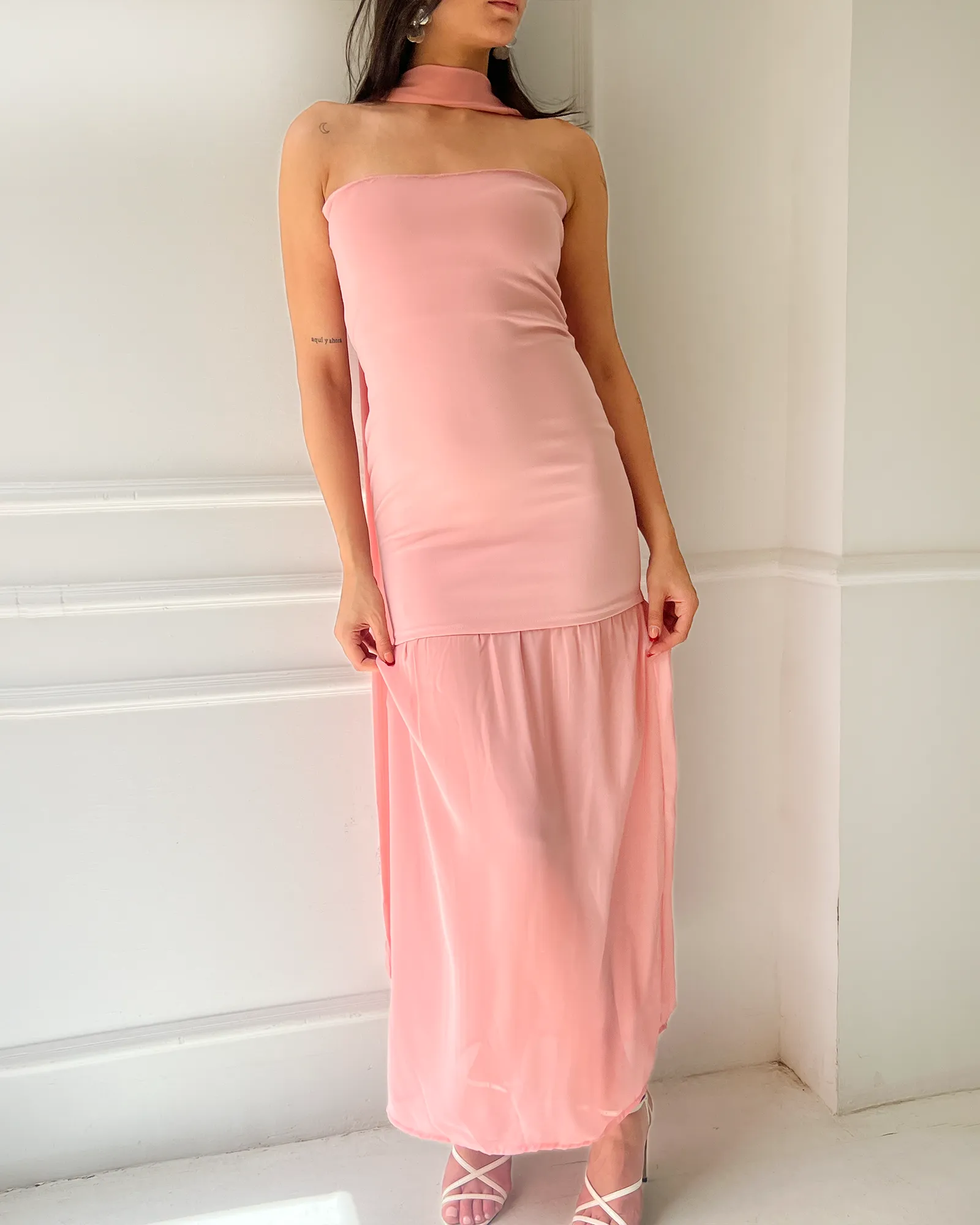 Pink Tube Dress