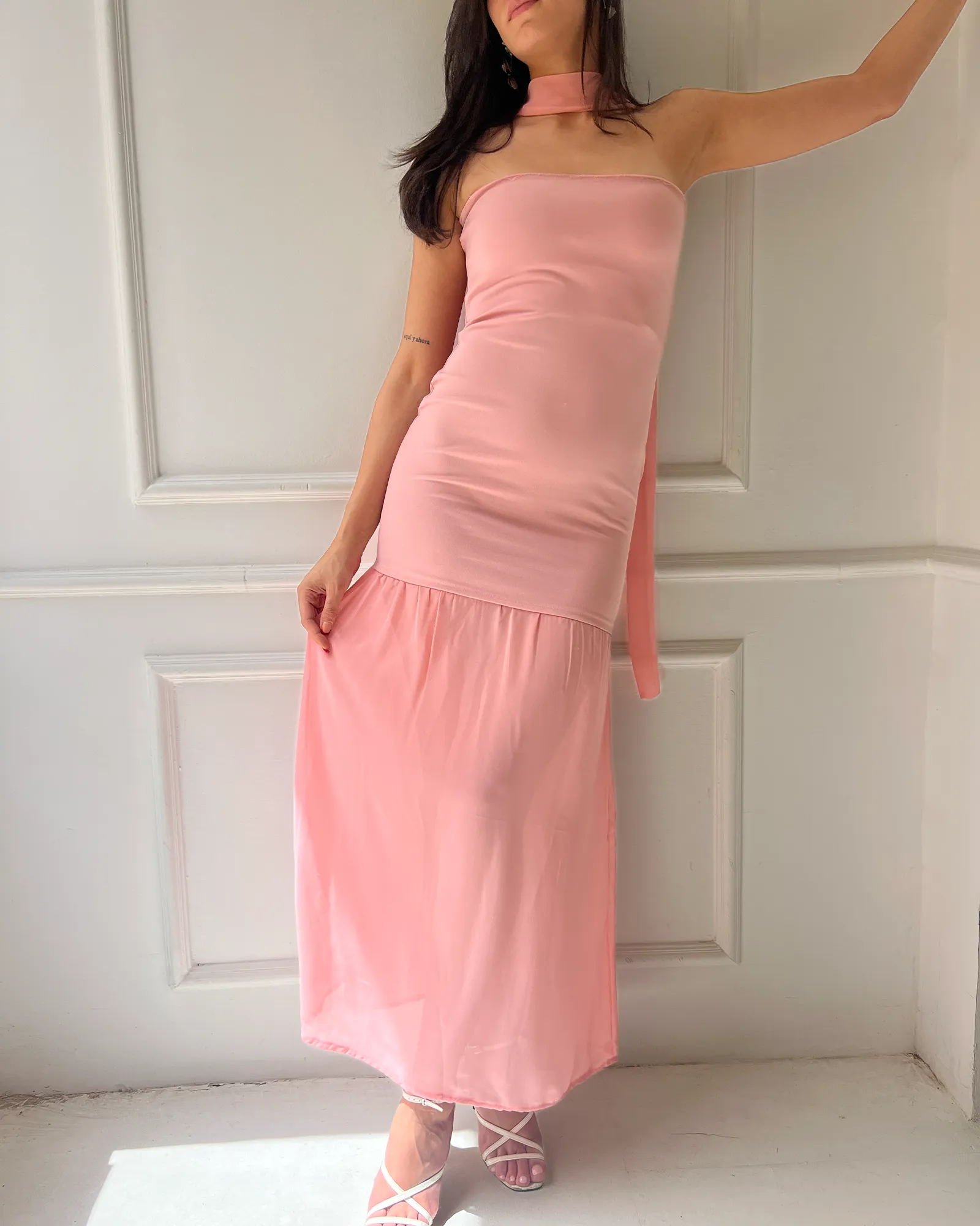 Pink Tube Dress