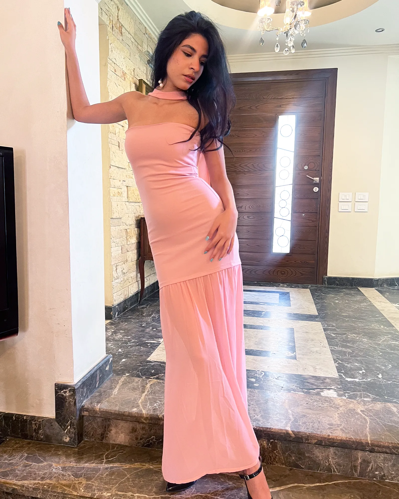 Pink Tube Dress