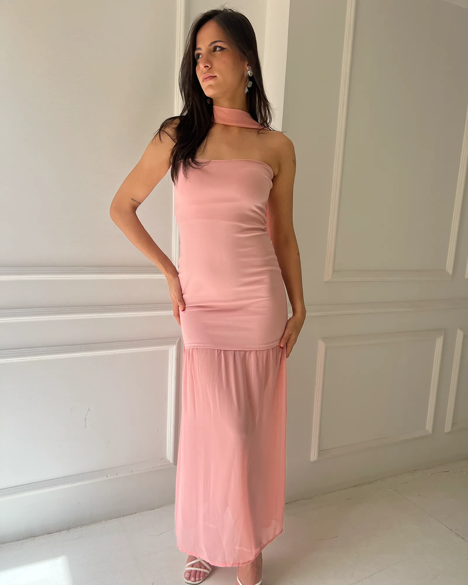 Pink Tube Dress