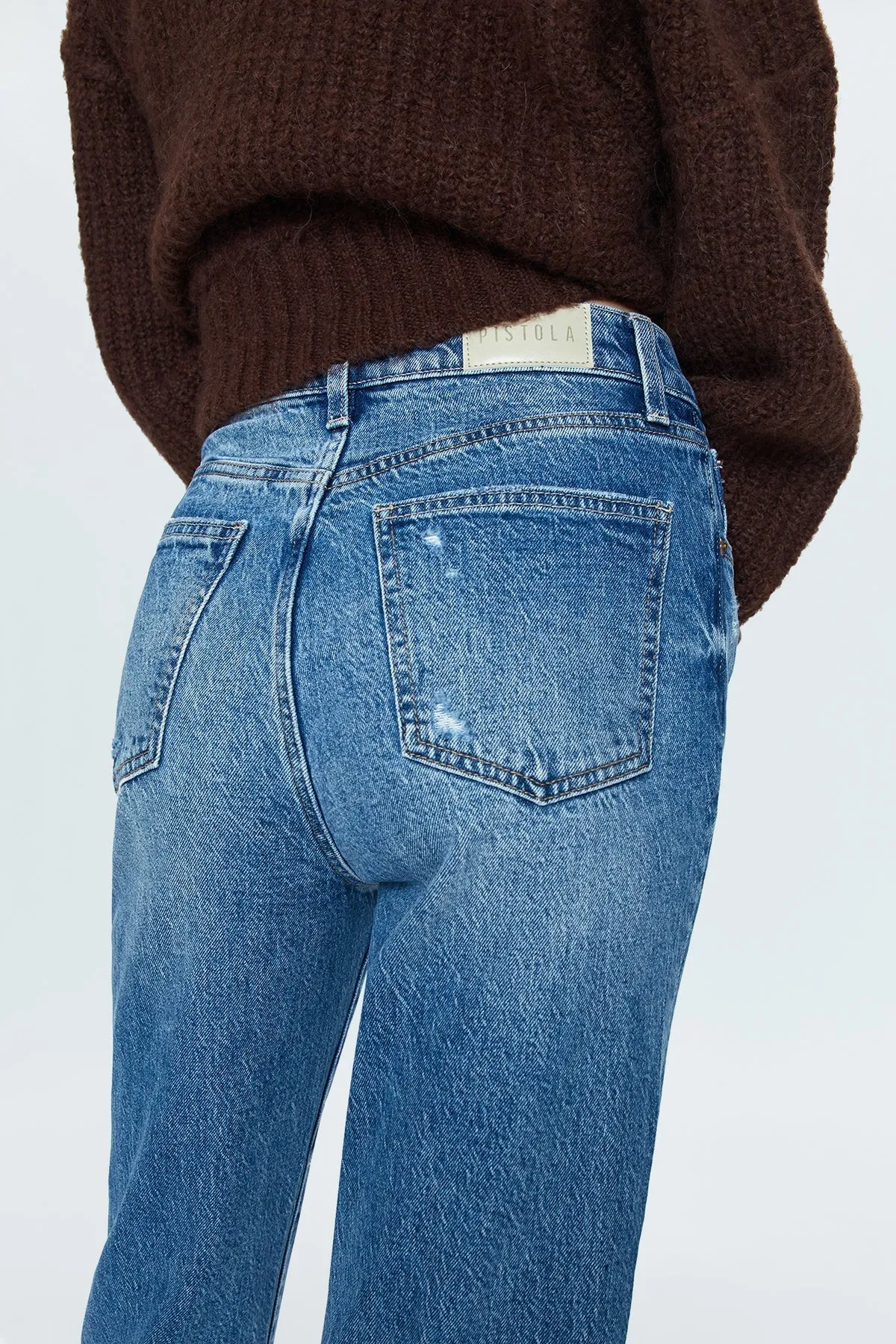 Pistola Cassie Super High Rise Straight