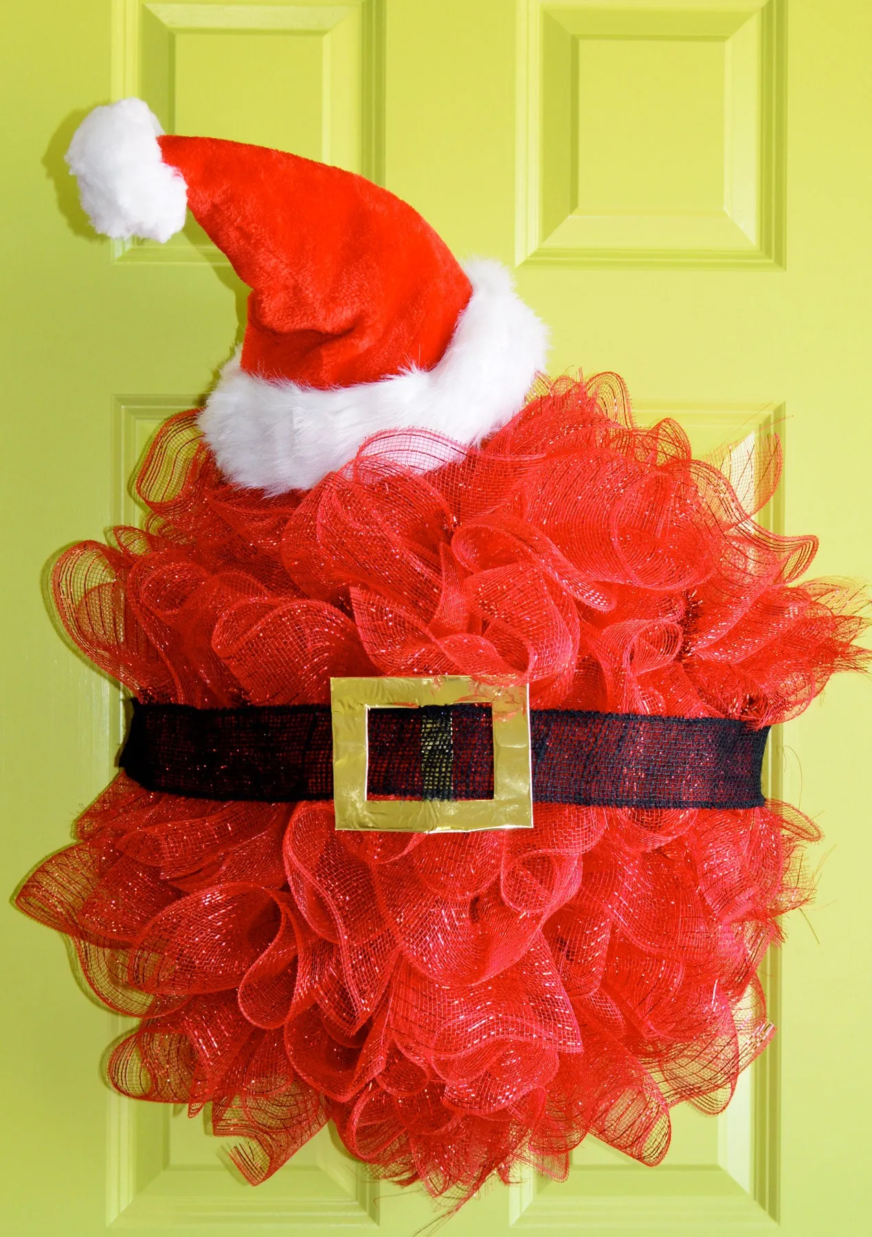 Plush Red Santa Hat