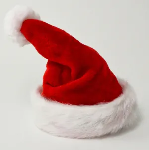 Plush Red Santa Hat