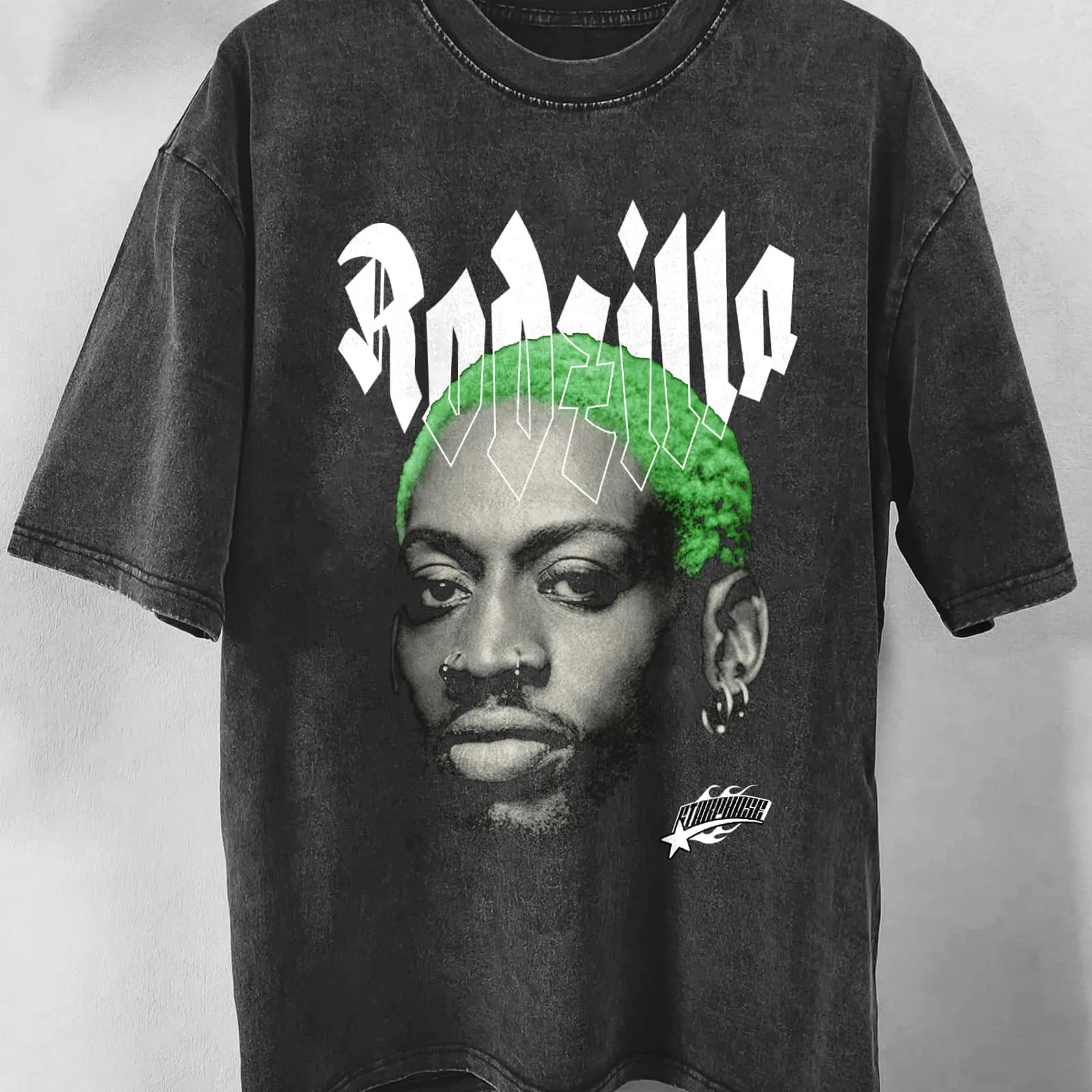 Rodzilla Dennis Rodman Washed Oversize T-Shirt