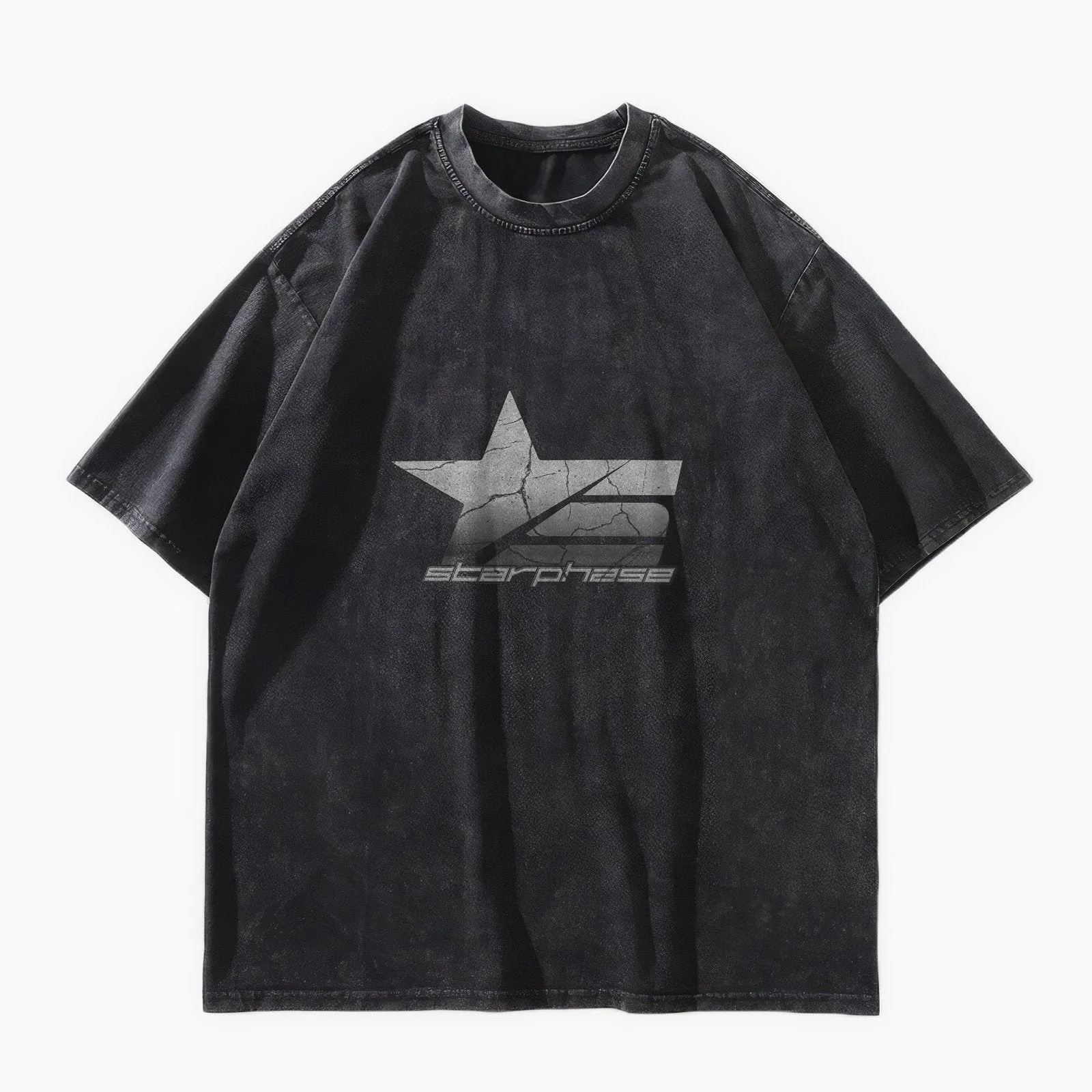 SP Logo Oversized Washed Graphic T-Shirt
