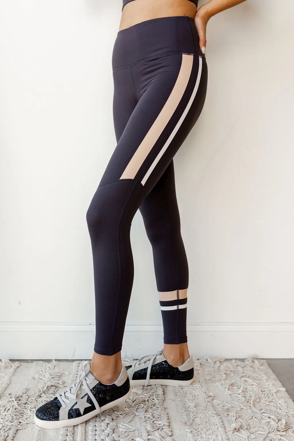 stripe it leggings