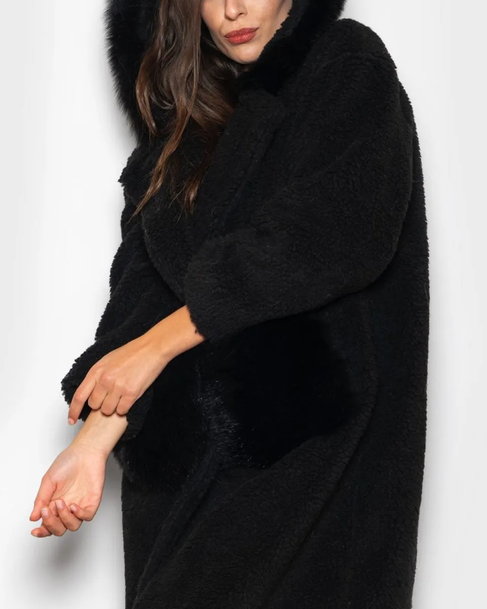 Teddy with black hood