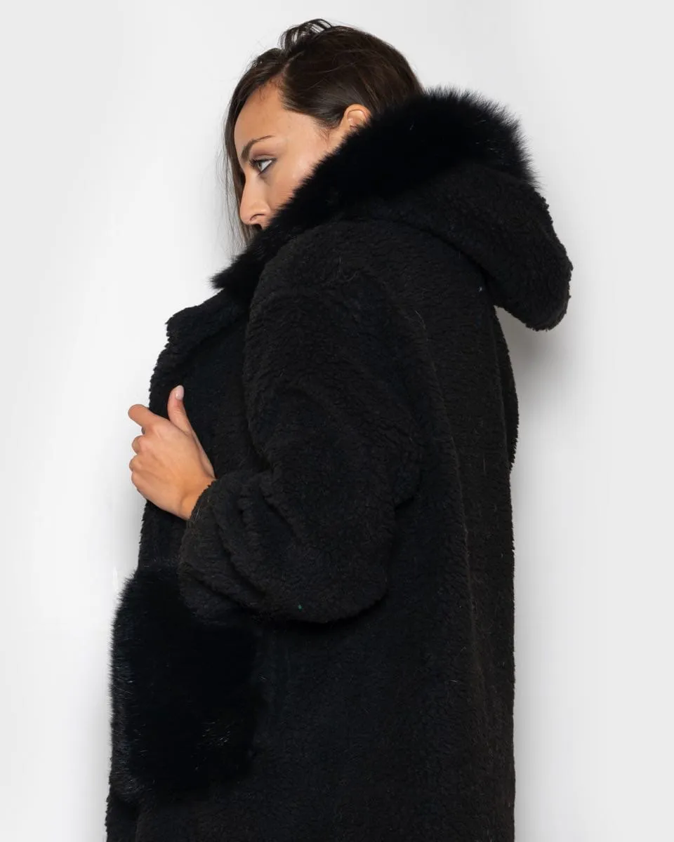 Teddy with black hood