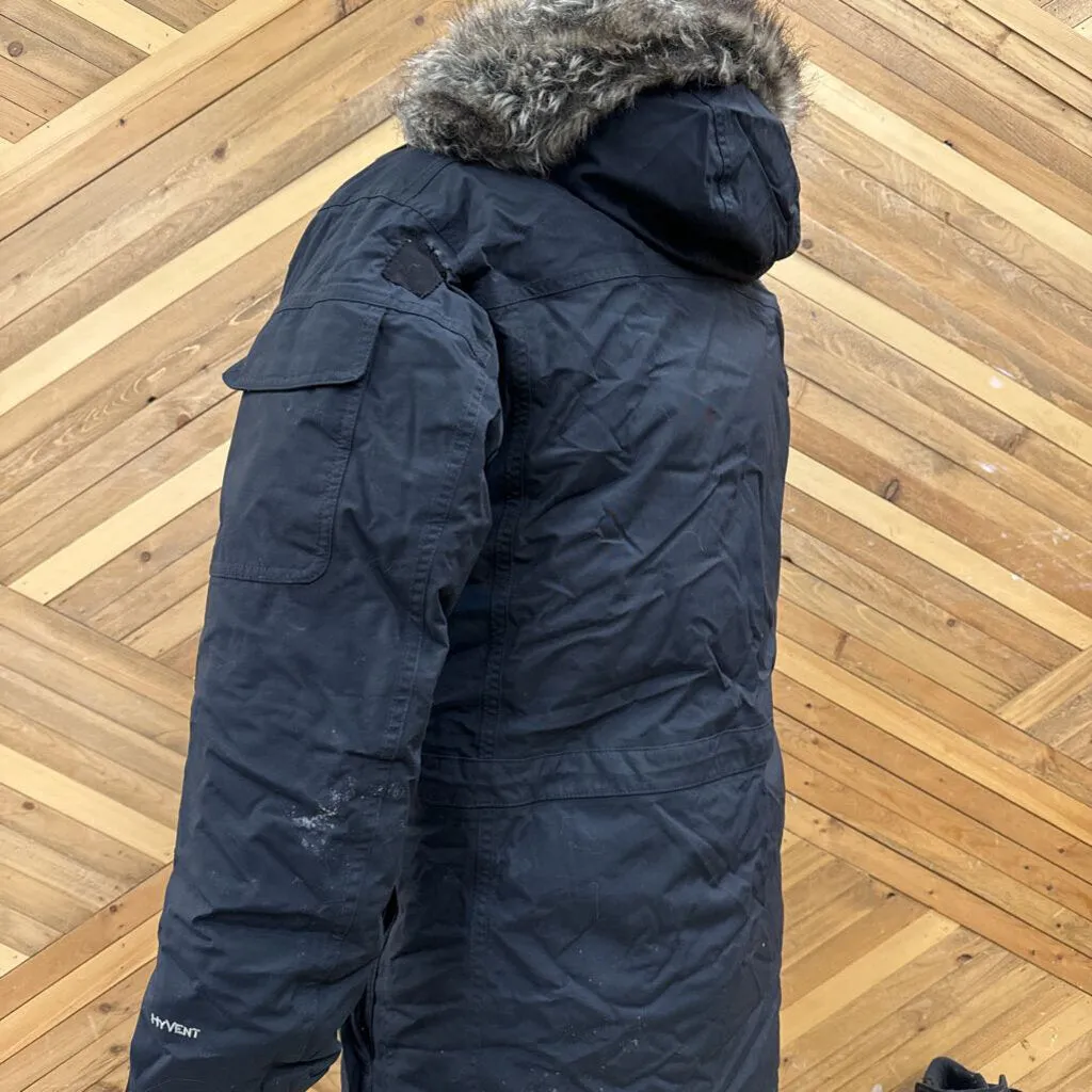 The North Face - Women's Long Down Jacket - MSRP comp $460: Black -women-SM