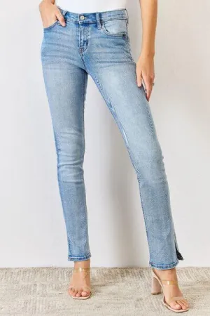 Tisha Kancan Mid Rise Bootcut Jeans