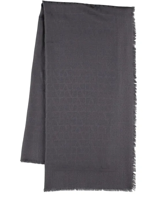 Valentino Garavani   Toile Iconographe wool &amp; silk scarf 