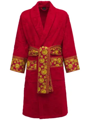 Versace   Jaq Medusa cotton bathrobe 