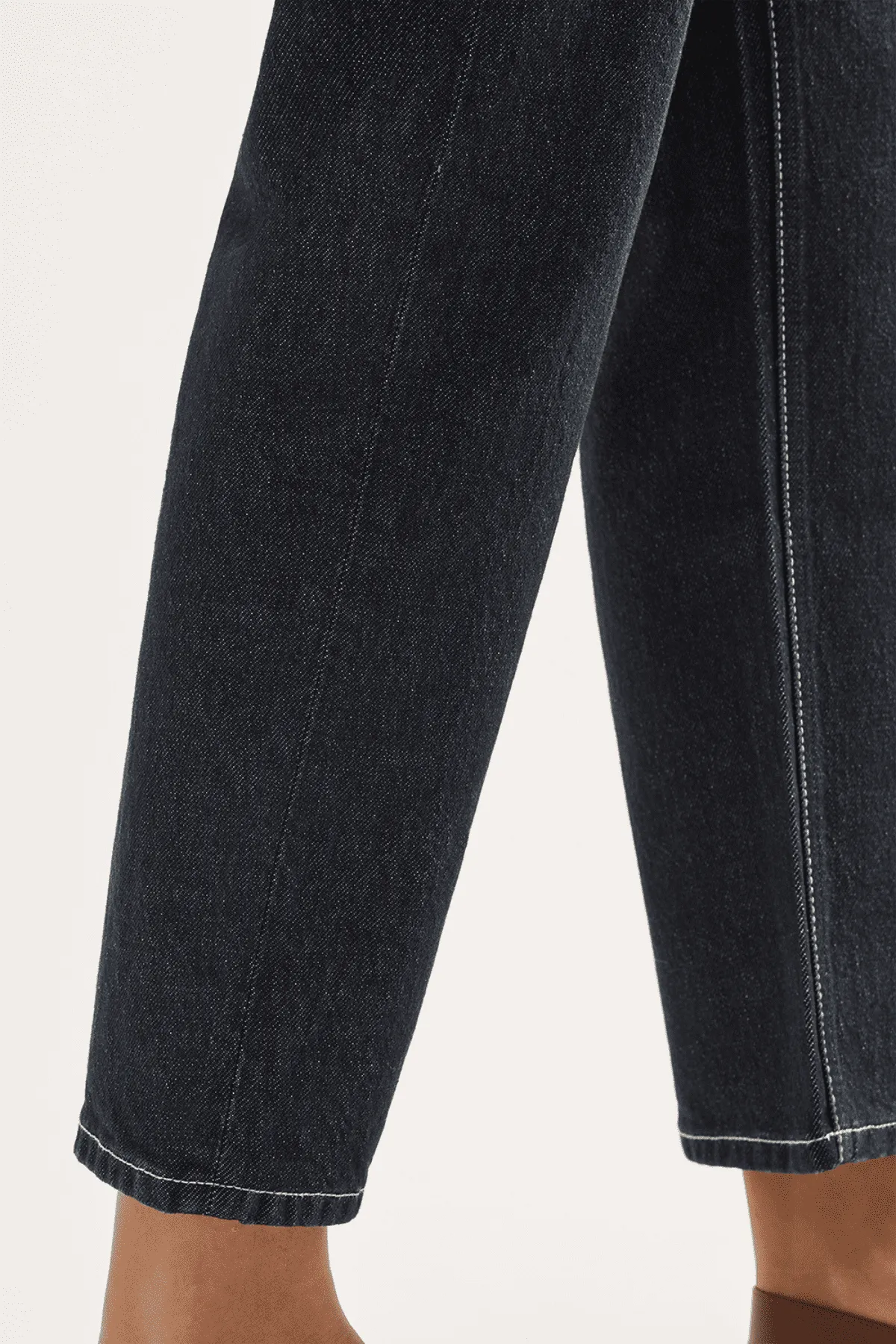 ZOE HIGH STRAIGHT CROP JEAN RINSE